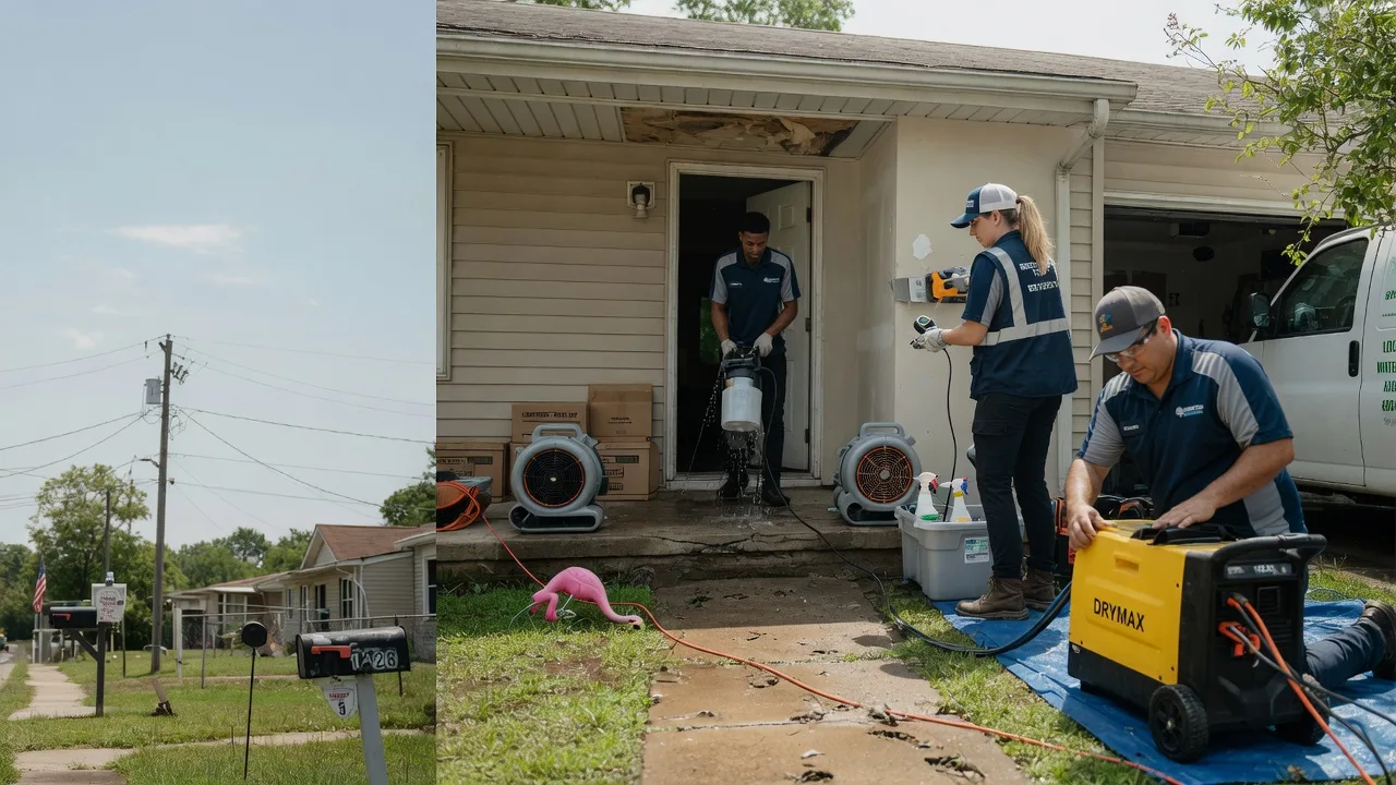 Storm Damage Water Removal in Kellnersville, WI near me
